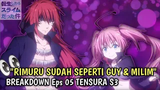 Bahas Eps 05 TENSURA S3 | RAPAT LAH YAKALI GARAPAT !! #tensura