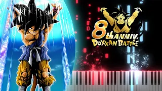 LR STR GT Goku & SSJ 4 Vegeta Spirit Bomb/Revival OST - DBZ Dokkan Battle - Piano Tutorial