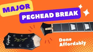 Major Peghead Repair, Done Affordably.