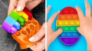 MOST SATISFYING DIYs! POP IT | Cool Tricks and Tips