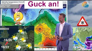 Guck an! Es geht auch anders - Wärme-Rückkehr immer wahrscheinlicher. Wettervorhersage 22.-30.04.24.