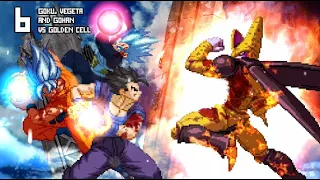 [What-If] Gohan, Goku and Vegeta VS Golden Cell.
