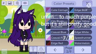 rating color presets on oc||gacha life||pt.3/not original|