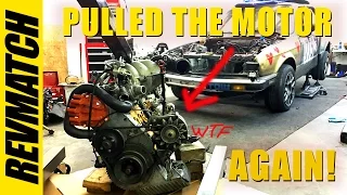 BMW E30 Engine Removal