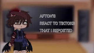 AFTONS REACT TO TIKTOKS THAT I REPOSTED.GCRV