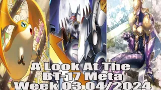 Week 3 Nothing really shacking things up | BT-17 Secret Crisis | Digimon Card Game