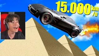 15.000 km/u SUPER JUMP !! 💥 | BeamNG.Drive