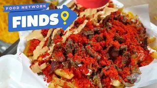 Flamin' Hot Cheeto Burrito and Fries | The Best Restaurants in America | Food Network