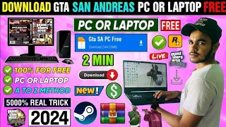 🎮 GTA SAN ANDREAS DOWNLOAD PC | HOW TO DOWNLOAD AND INSTALL GTA SAN ANDREAS IN PC & LAPTOP | GTA SAN