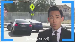 Cars crash behind reporter as he's live on TV | Rush Hour