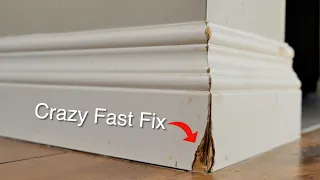 The Baseboard Repair Method That Changes Everything!!!