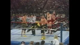 Killer Bees vs The Bolsheviks   International Challenge Aug 2nd, 1988