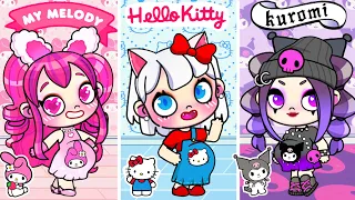 MY MELODY, KUROMI, HELLO KITTY Are Pregnant! 🤰🏻🍼 Toca Life World | Avatar World