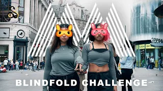 [KPOP IN PUBLIC LONDON] [BLINDFOLD CHALLENGE] MIX & MAX 'Break My Heart Myself' YEJI & RYUJIN | [4K]