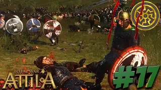 Total War: Attila (😱Война со всеми на Легенде😱) - Вандалы  #17 Эпик битва! 😱 11.000 Римлян!