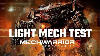 Fast Light Mechs in Mechwarrior 5: Mercenaries | Full Mission Gameplay