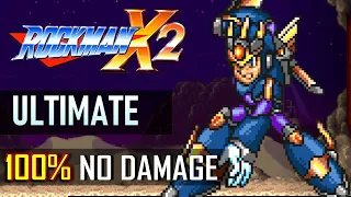 Megaman X2 - (ULTIMATE ARMOR) 100% No Damage Completion Run