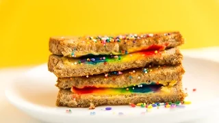 How to Make Rainbow Grilled Cheese