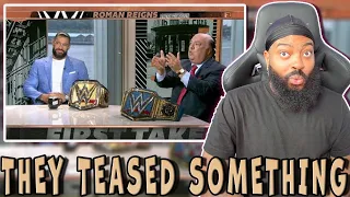 ROSS REACTS TO ROMAN REIGNS ON ESPN FIRST TAKE