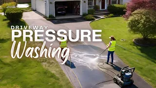 Driveway Pressure Washing Tips for Beginners