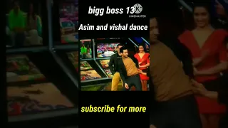 bigg Boss 13 Asim and Vishal dance in garmi song # shorts # viral # clip # status