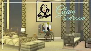 Glam Bedroom Sims 4 Speed Build