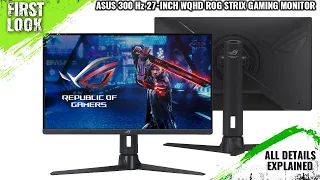 ASUS ROG Strix XG27AQMR 300 Hz 27-inch WQHD Gaming Monitor Launched - Explained All Spec, Features