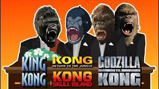 King Kong (2005) & Kong: Return To The Jungle & Kong: Skull Island & Godzilla vs Kong - Coffin Dance