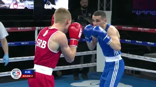 Tayfur Aliyev (AZE) vs. Stefan Camović (SRB) European Boxing Championships 2024 (60kg)