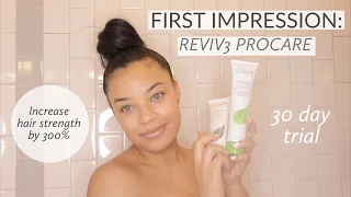 Day 1 of 30 hair challenge | REVIVE PROCARE