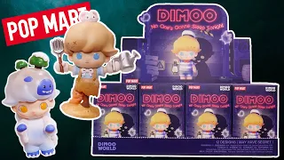 POP MART Dimoo World No One's Gonna Sleep Tonight Blind Box Unboxing FULL SET