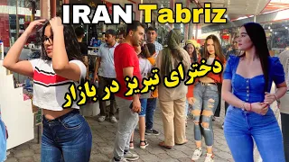 Tabriz Iran: Walking in the Rous Jolfa market in Tabriz