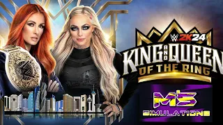 WWE 2K24 King and Queen of The Ring Liv Morgan vs Becky Lynch (Women's World Championship)