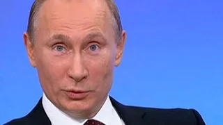 Путин в шоке, Генерал поломал военный джип на осмотре.