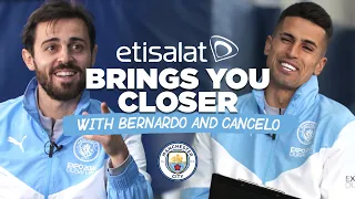 CANCELO CAN'T FRY AN EGG?! | Bernardo & Cancelo | Etisalat Brings You Closer