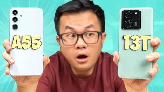 GAK MUDAH Buat Xiaomi‼️ Samsung A55 vs Xiaomi 13T