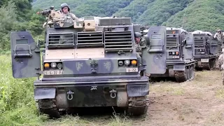 MLRS Live Fire Exercise - Korea