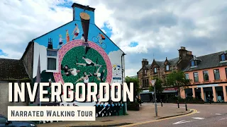 INVERGORDON | 4K Narrated Walking Tour | Let's Walk!