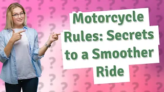 What Are the 7 UNSPOKEN Motorcycle Rules?
