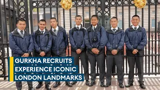 Gurkha recruits get taste of London life