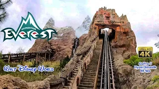 2019 Expedition Everest Roller Coaster On Ride Ultra HD 4K POV GoPro 7 HyperSmooth Walt Disney World