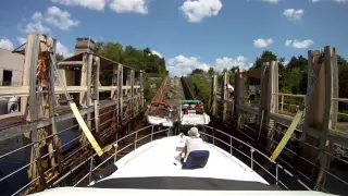 Boat Ride Up The Big Chute Marine Railway