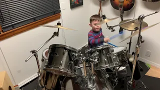 🎶 🥁 “Smells Like Teen Spirit” 🎶🥁 by Nirvana and 4 year old Little Randy on Drums!! - Full song