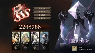 [Reverse: 1999 CN] 1.9 "Projection of Nightmare" No healer 2.2m score Raid Boss SSS rank