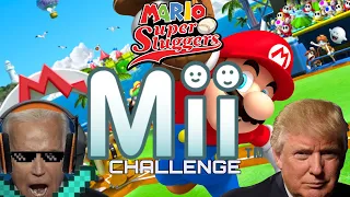 The Presidents Play Mario Super Sluggers (Mii Challenge)