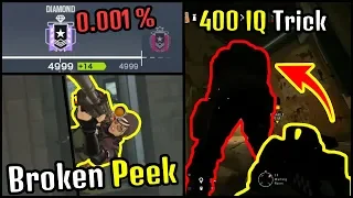 0.001% Chance Moments in Siege ! | 400 IQ BikiniBodhi Trick- Rainbow Six Siege