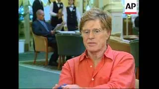 Robert Redford honoured by Czech film festival