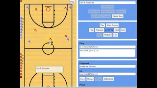 4 Corner Stall Offense Basketball Play - How to Run the Clock Out