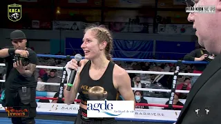 PARIGI vs GUILLOT K1 Rules International Girl Fight -58KG