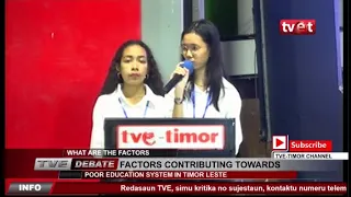 English Debate CPS Vs CSMA What Are The Factors Contributing Towards  Poor Education System In TL